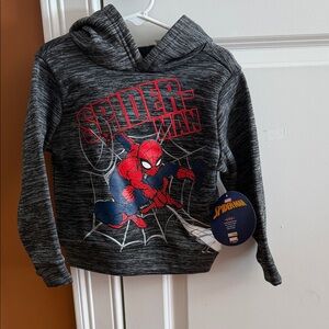 Marvel Spider-Man Kids Hoodie - Charcoal
